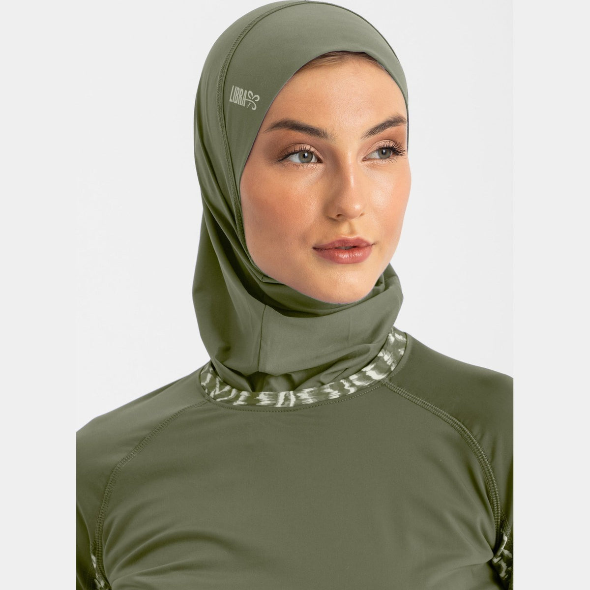 Ultra-Fit Swim Hijab -Loden Green