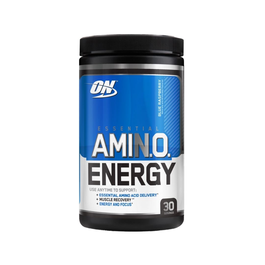 Amino Energy Pre Workout Energy Powder - Blue Raspberry 30 Servings (270 Grams)