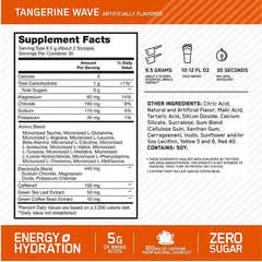 Amino Energy Plus - Tangerine Wave 30 Servings