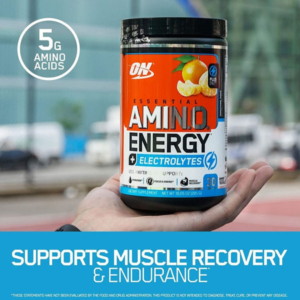 Amino Energy Plus - Tangerine Wave 30 Servings