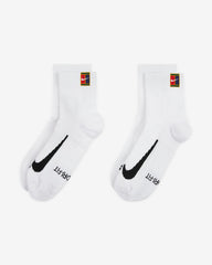 NikeCourt Multiplier Max Tennis Ankle Socks (2 Pairs)