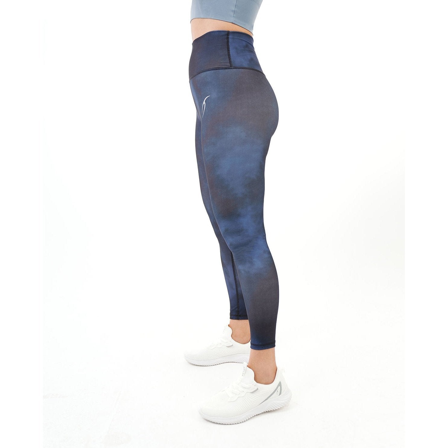 ATUM| Yoga Printed Women's Leggings - Navy