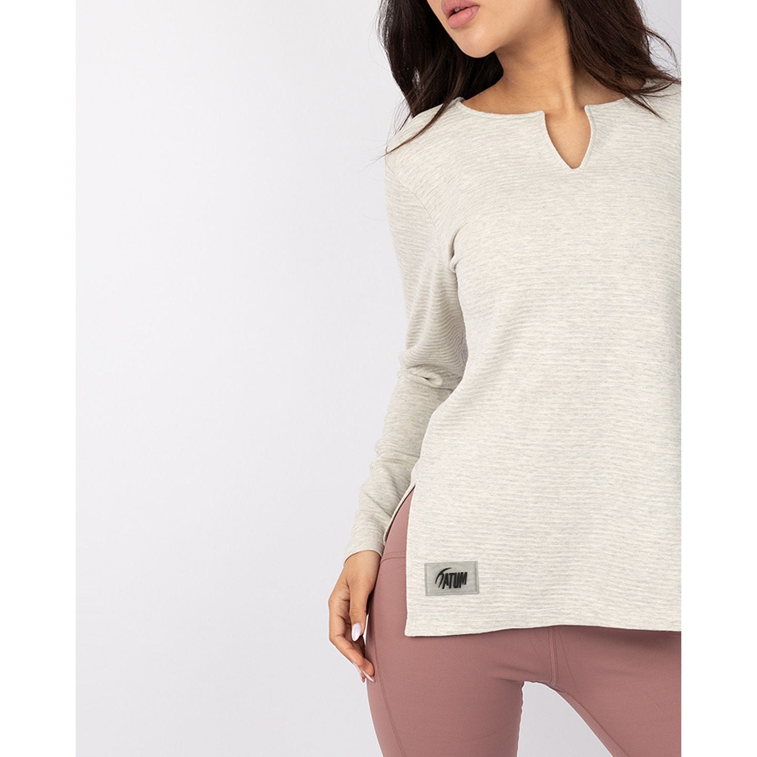 Women's Cotton Rib Long Sleeve T-Shirt