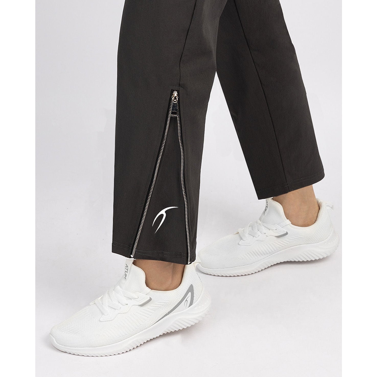 Sports Slit Zipper Women's Pants