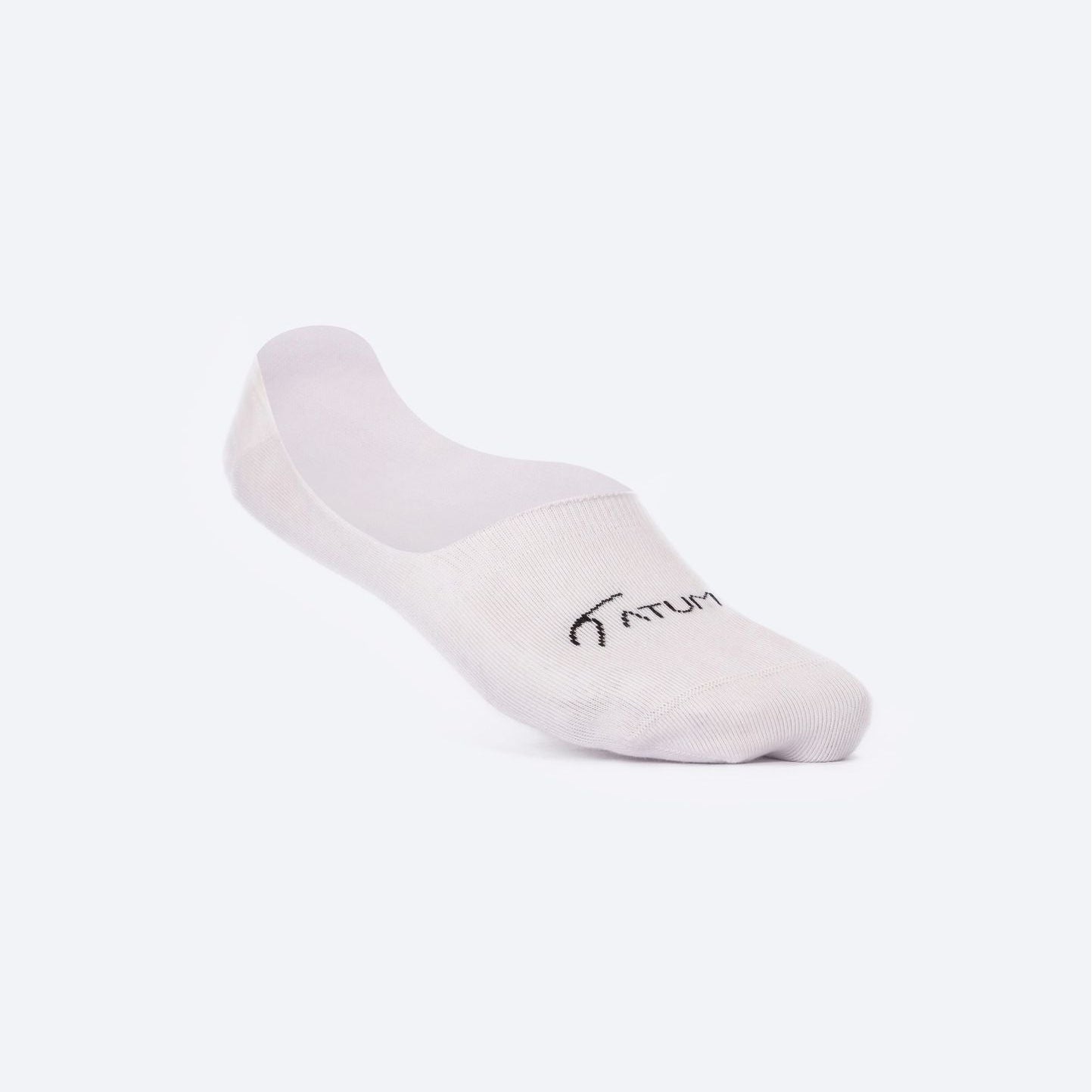 ATUM| Adult Unisex No-Show Socks - Pack of 3 - white