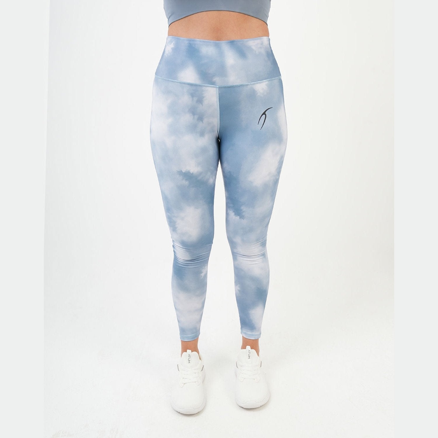 ATUM| Yoga Printed Women's Leggings - Blue