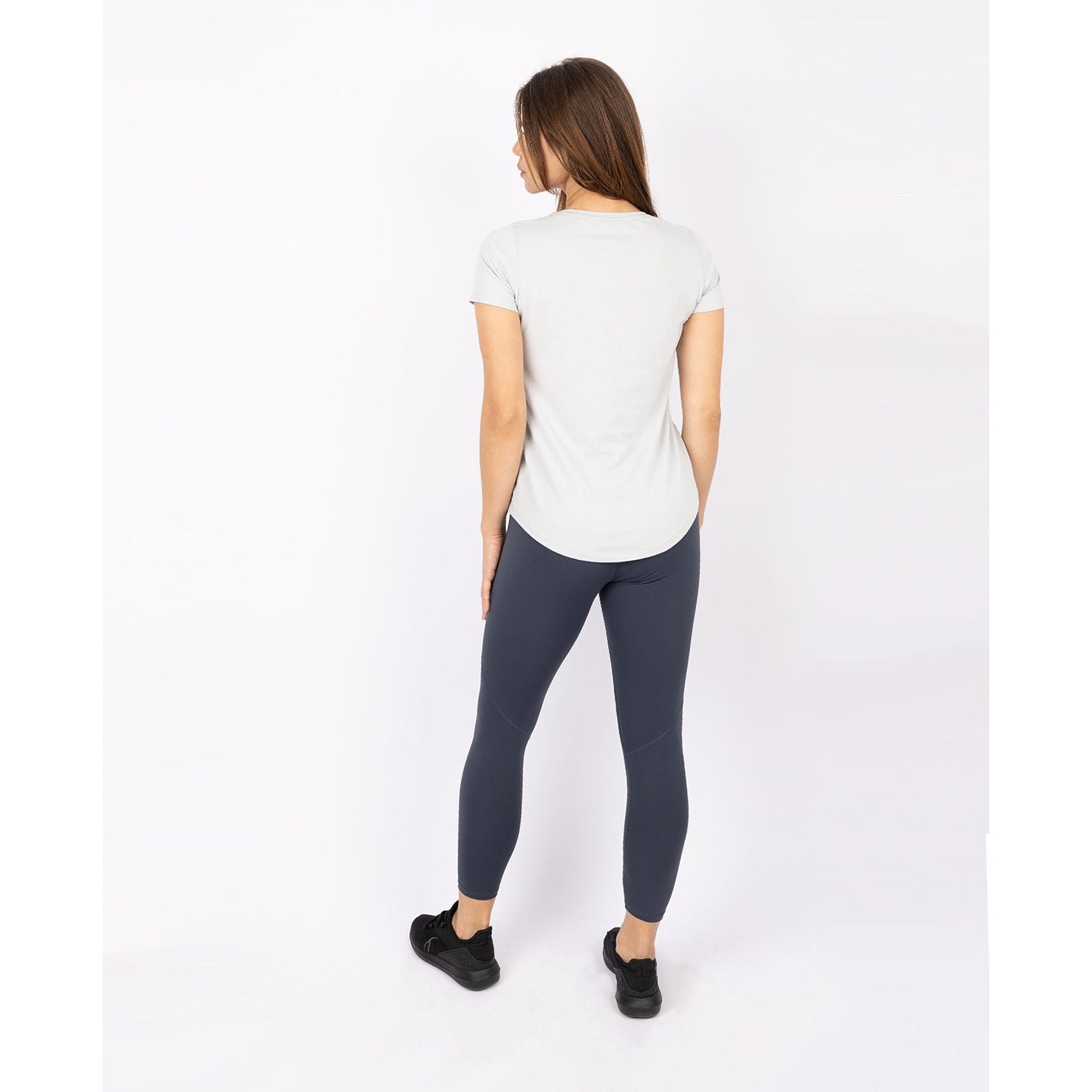 Premium High-Waisted Women's Leggings - Dust Navy