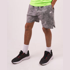 ATUM| Men's Printed Training Short - Black