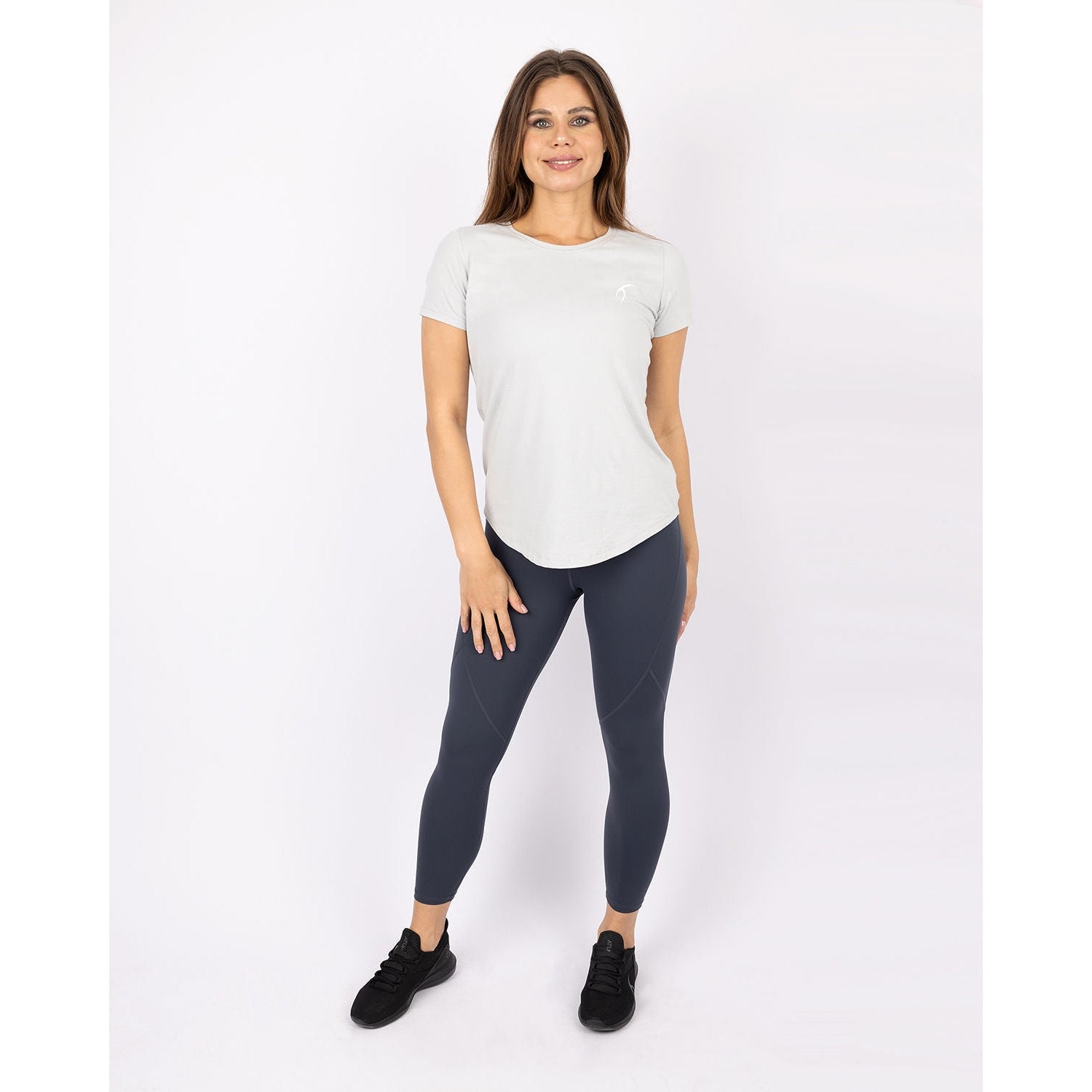 Premium High-Waisted Women's Leggings - Dust Navy