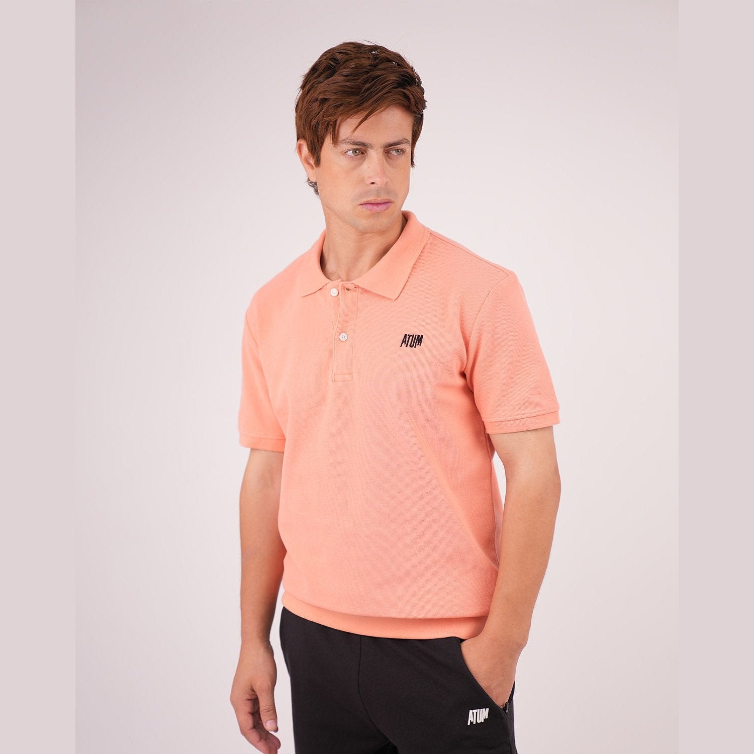 ATUM| Regular Fit Men's Polo T-Shirt - Orange