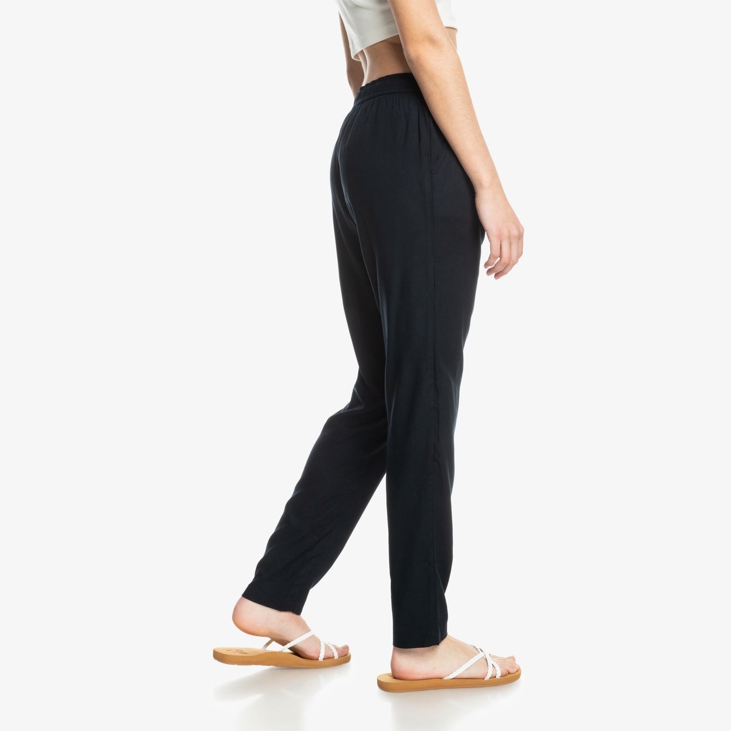 Bimini - Elasticated Waist Trousers for Women