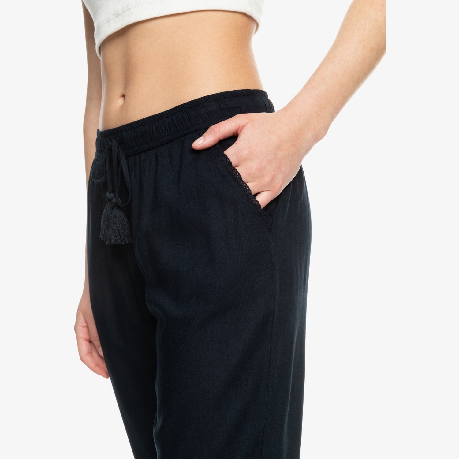 Bimini - Elasticated Waist Trousers for Women