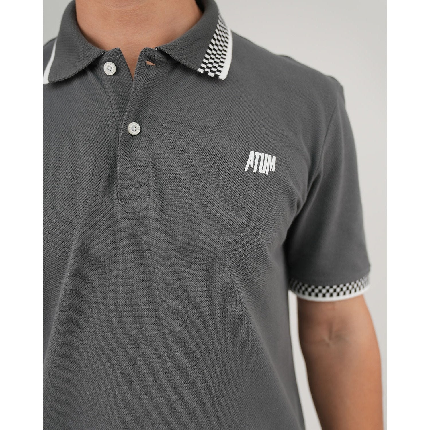 ATUM| Clashflex Men's Polo Shirt - Gray