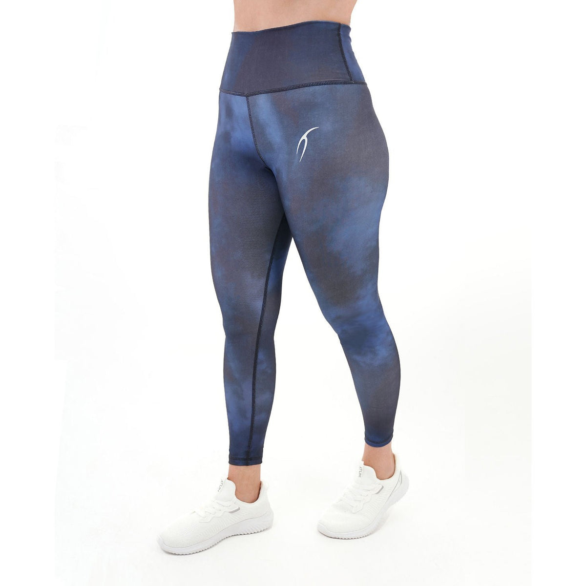 ATUM| Yoga Printed Women's Leggings - Navy