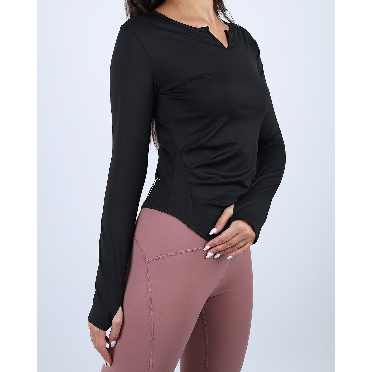 Blush Elegance Women's Long-Sleeve