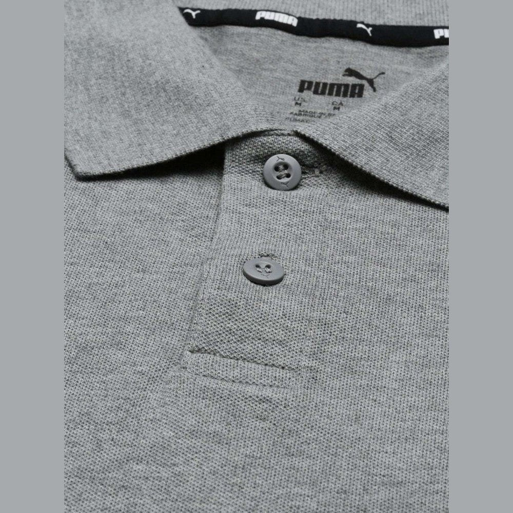 Ess Pique Polo Medium Gray Heather