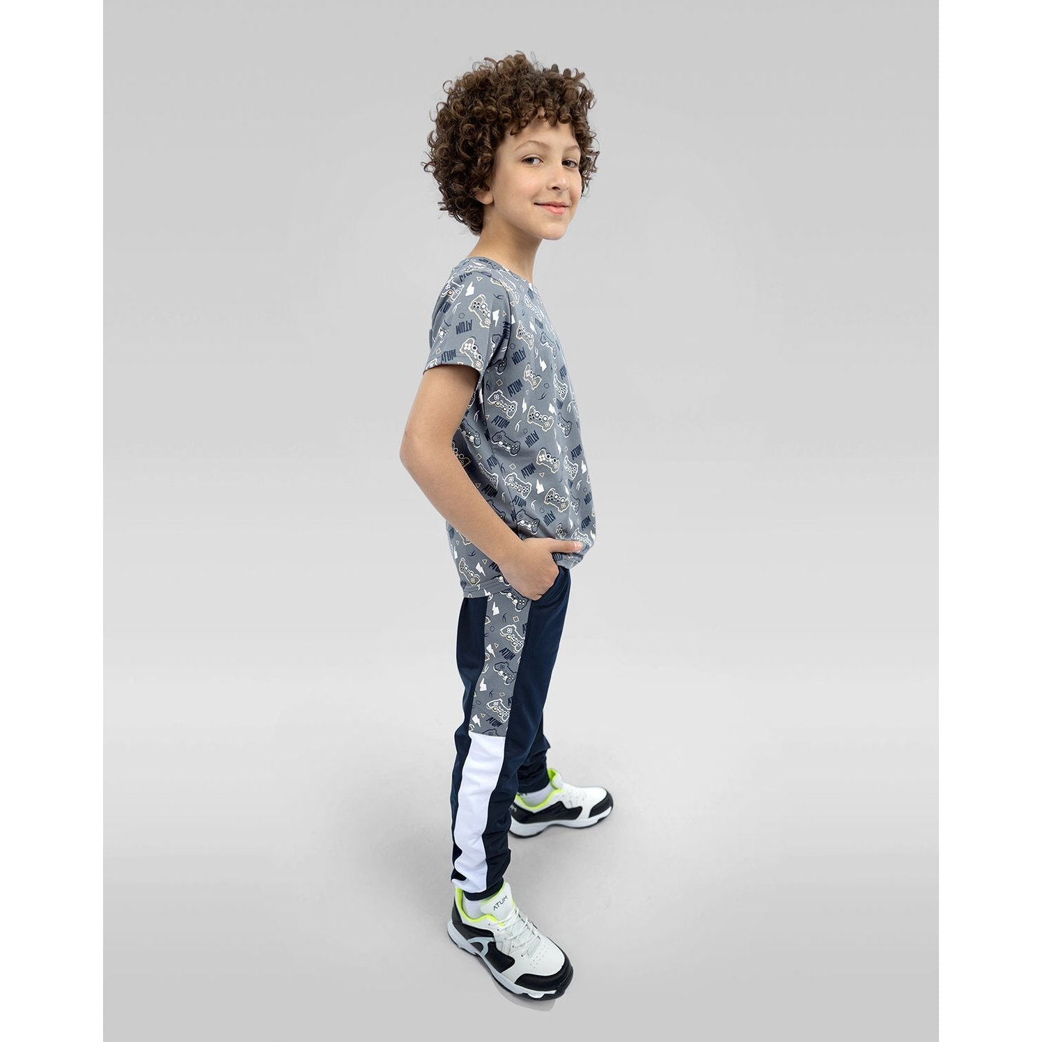 Atum Boy's Graphic Sweatpants - Sporty Pro