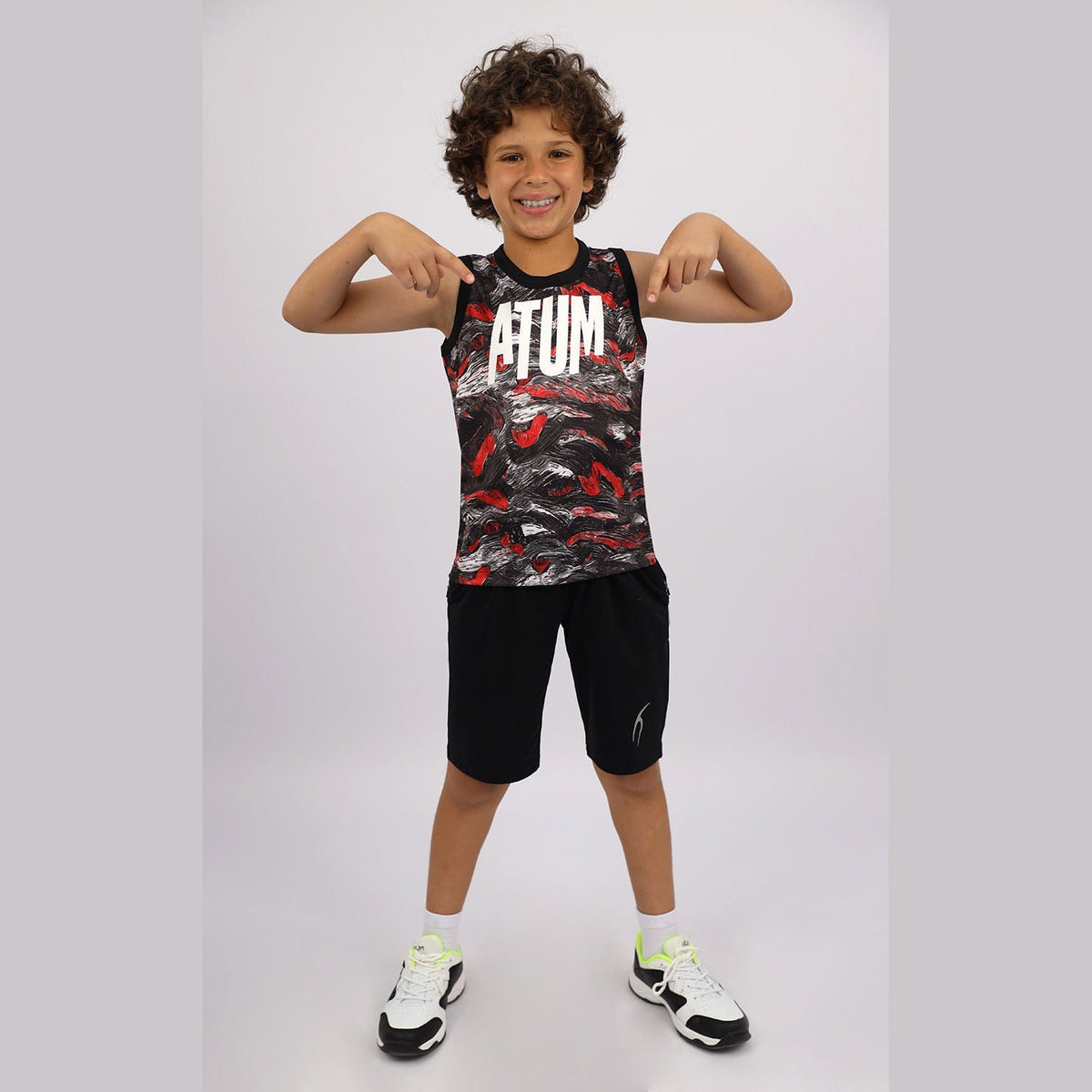 Atum Boy's Printed Tank Top