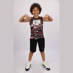 Atum Boy's Printed Tank Top