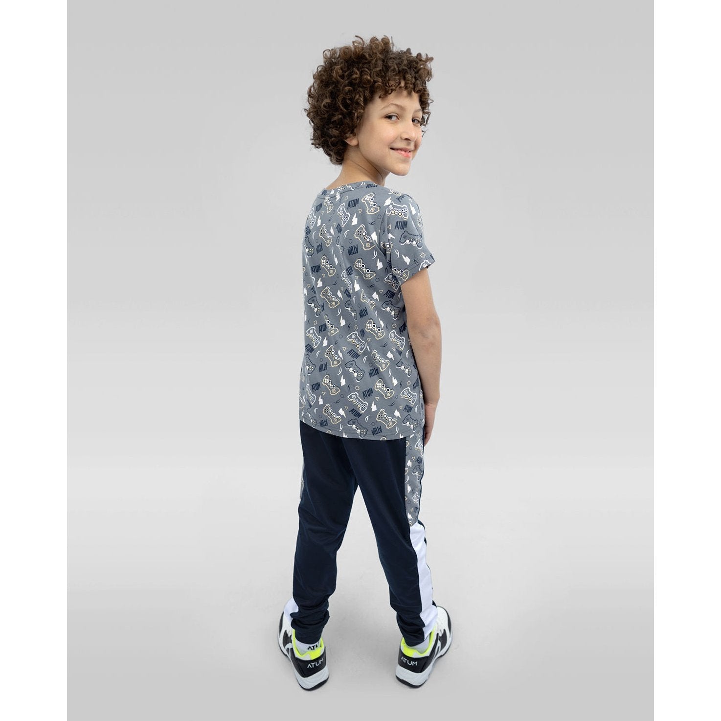 Atum Boy's Graphic Sweatpants - Sporty Pro