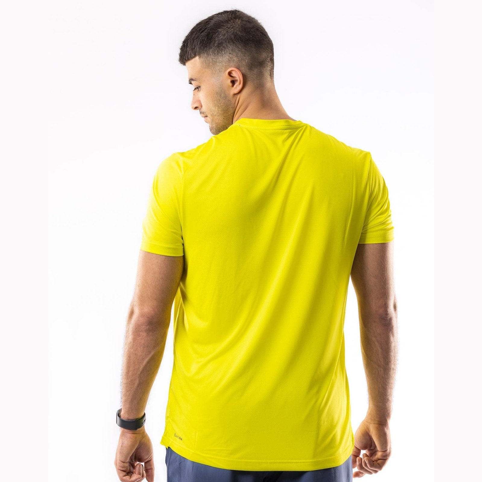 Regular Fit T-shirt in Yellow - Sporty Pro