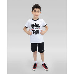 Atum Boy's Be Fit Crew-Neck T-Shirt - Sporty Pro