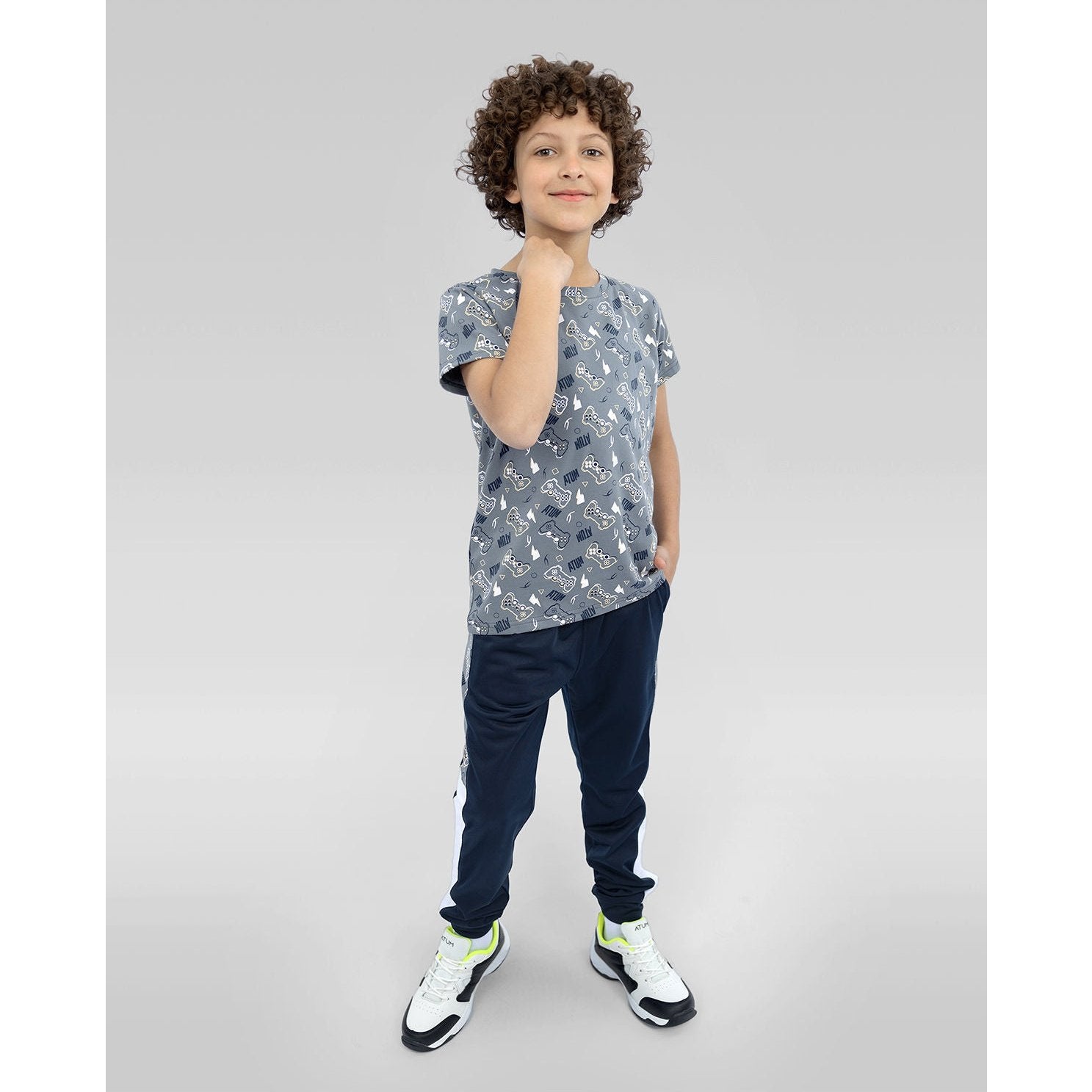 Atum Boy's Graphic Sweatpants - Sporty Pro