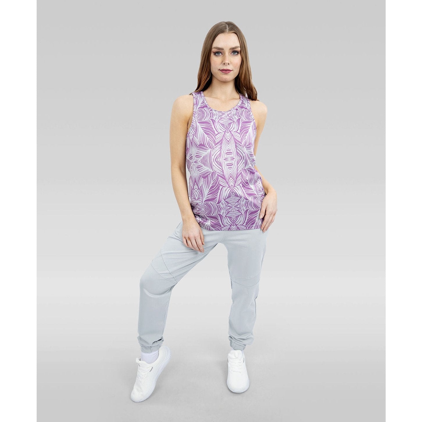 Flowery Women Top - Sporty Pro