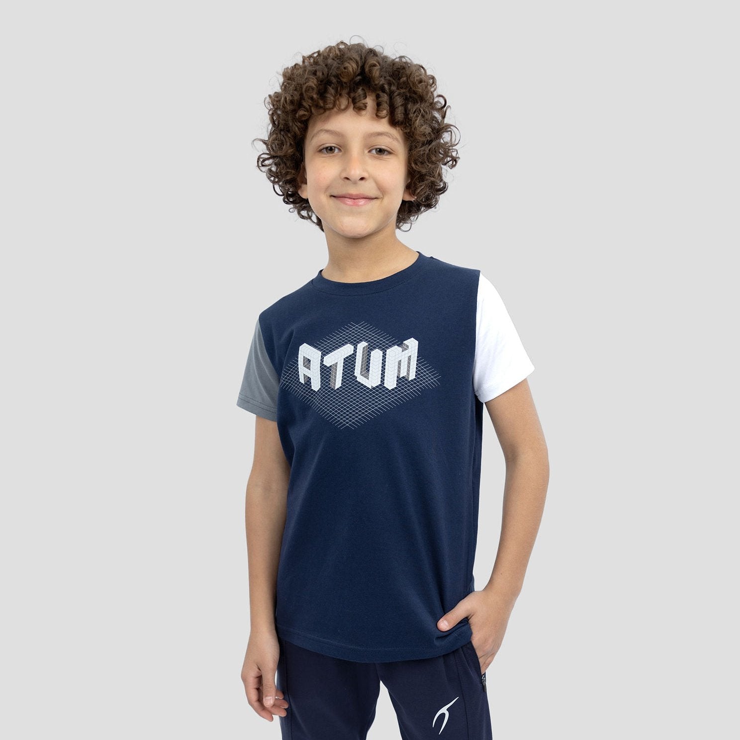 Atum Boy's Graphic Logo Tee