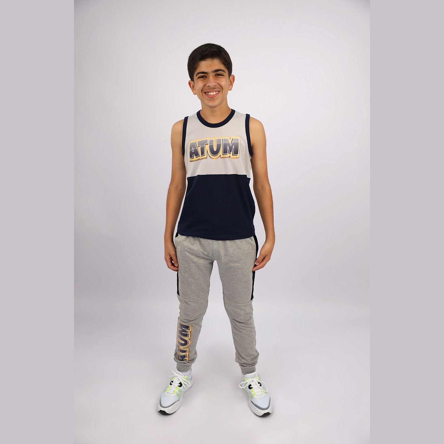 Atum Boy's WOW Graphic Sweatpants