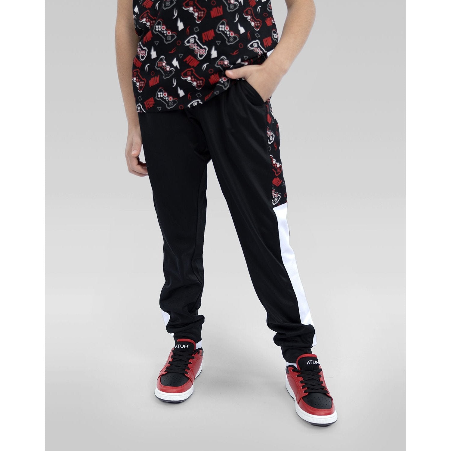 Atum Boy's Graphic Sweatpants - Sporty Pro