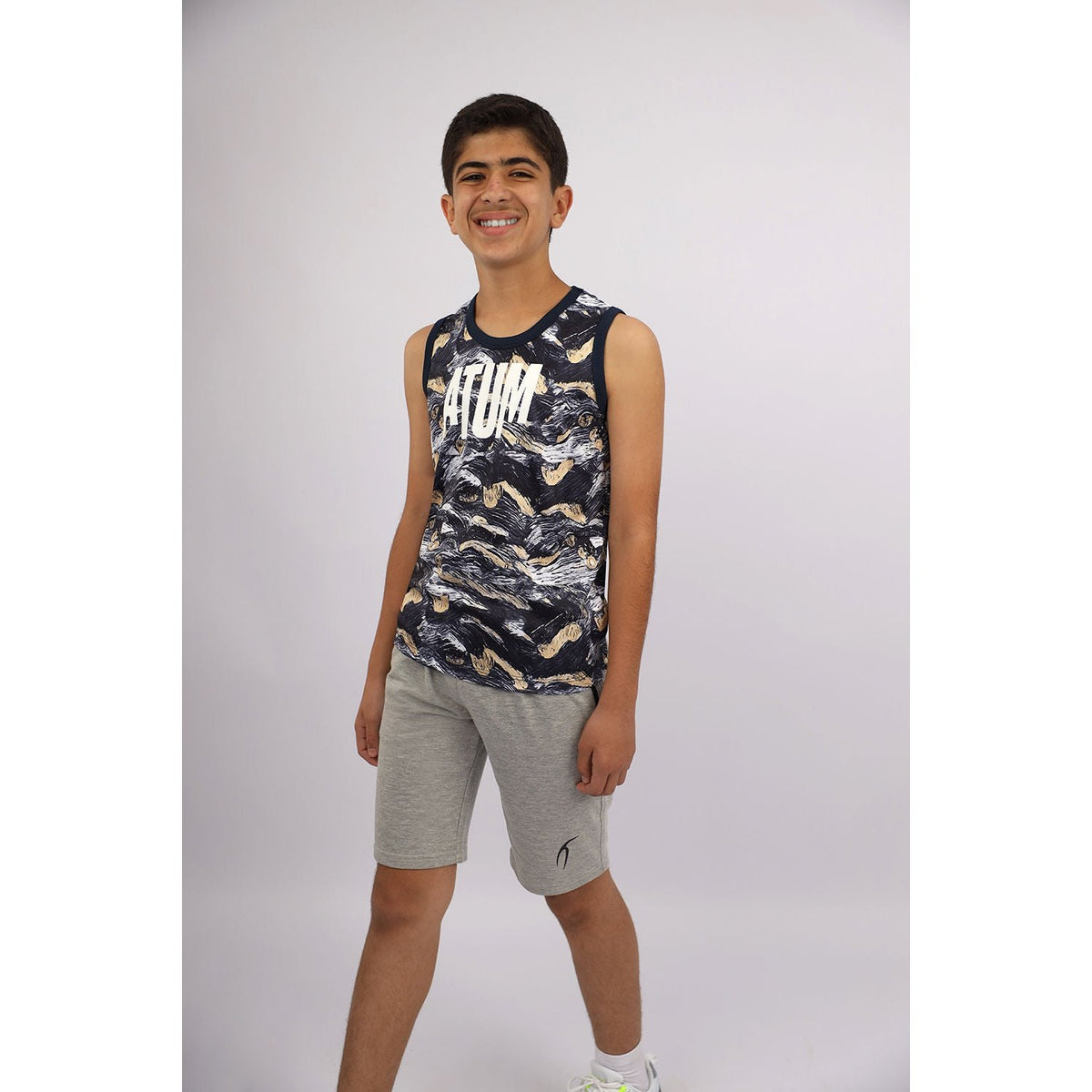 Atum Boy's Printed Tank Top