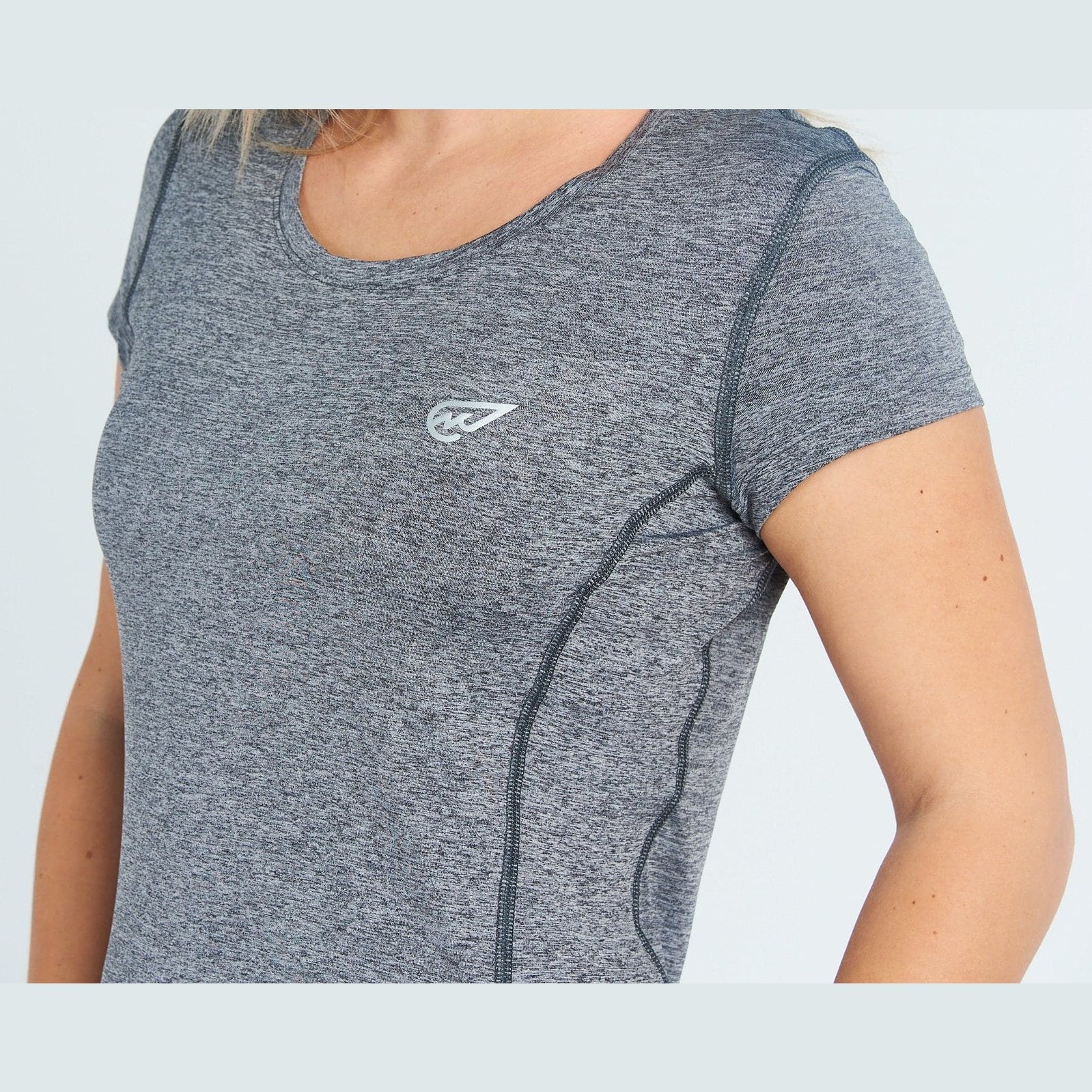 Comfort T-Shirt in Grey - Sporty Pro