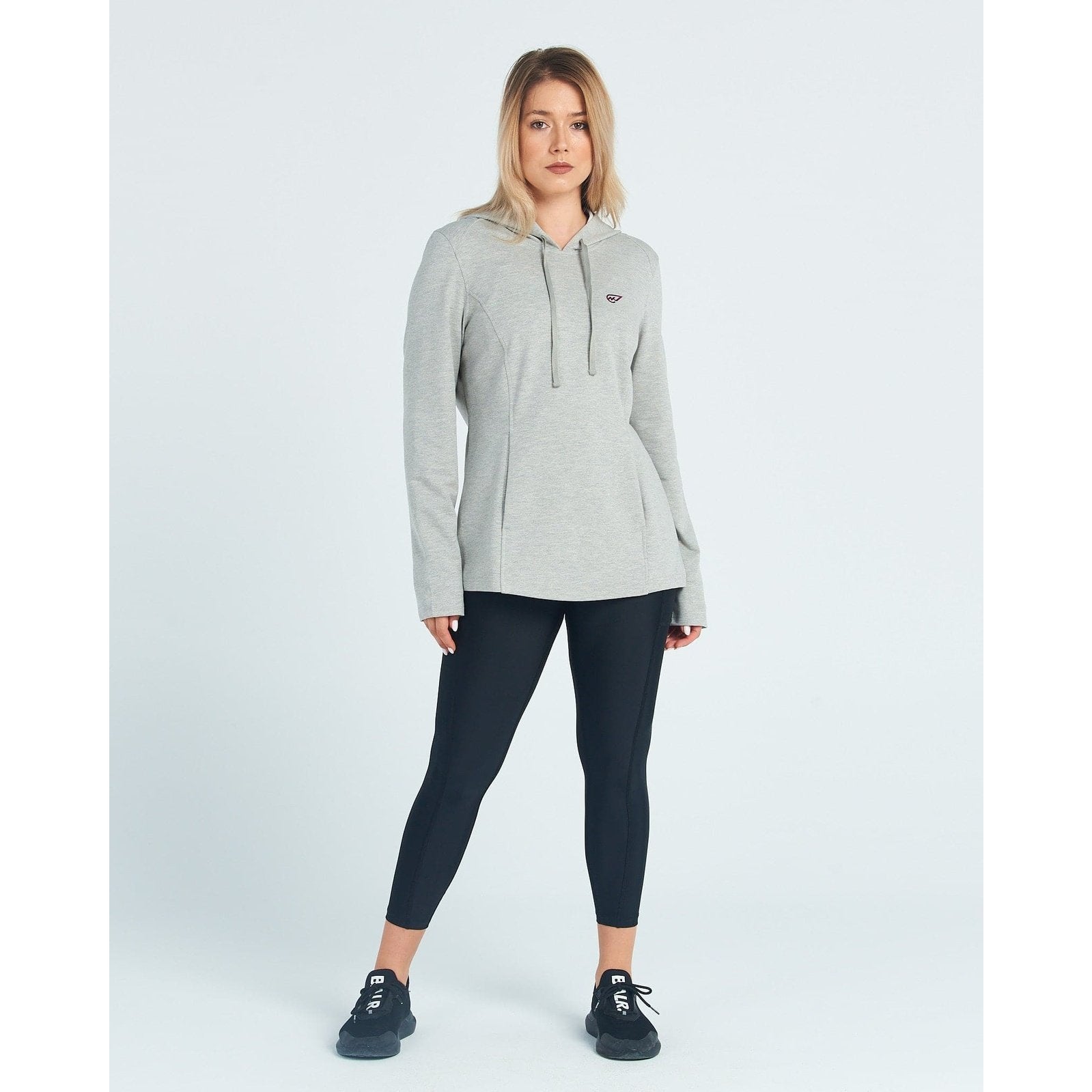 Milton Hoodie in Light Grey - Sporty Pro