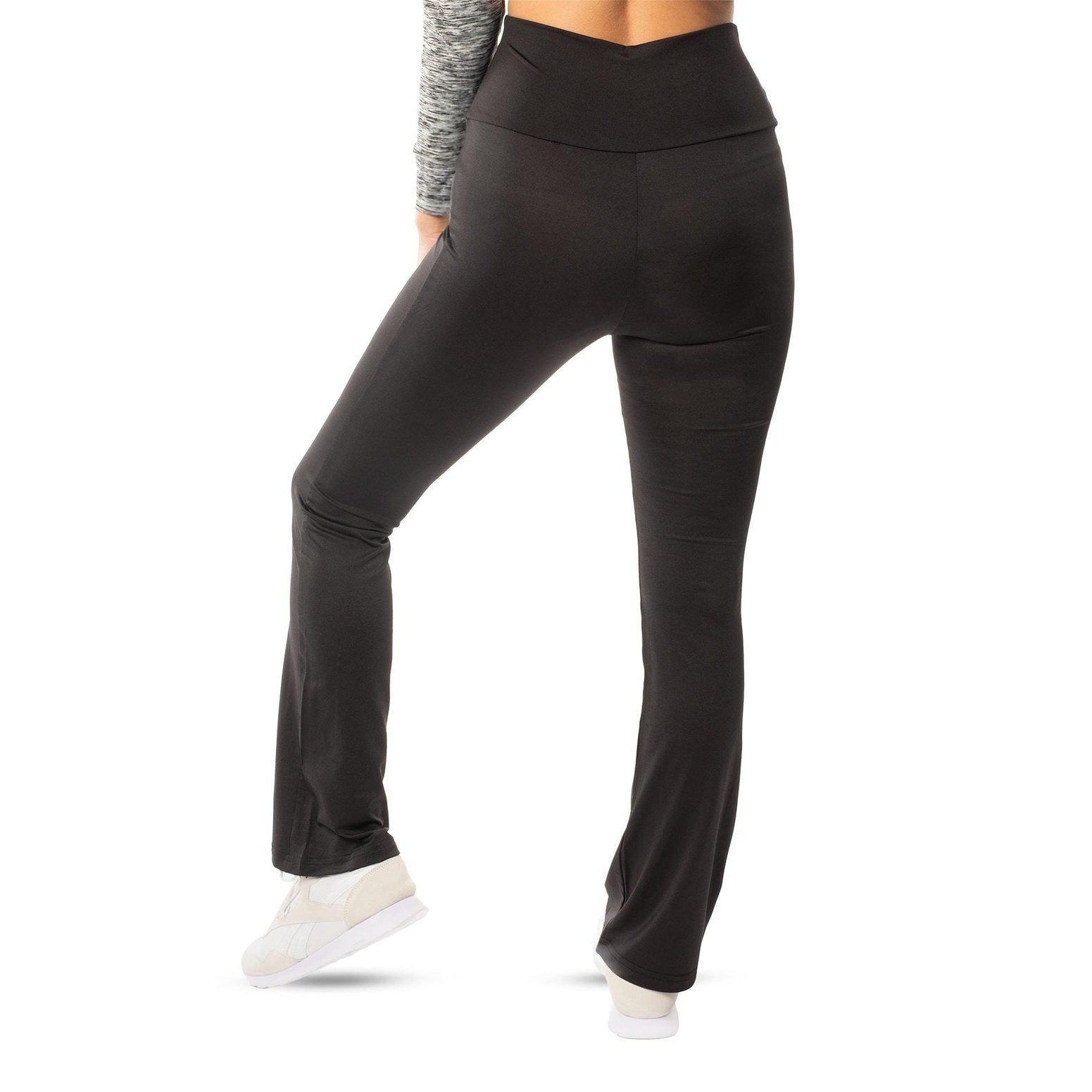 Fit Freak Black Yoga Flare Pants – Sporty Pro
