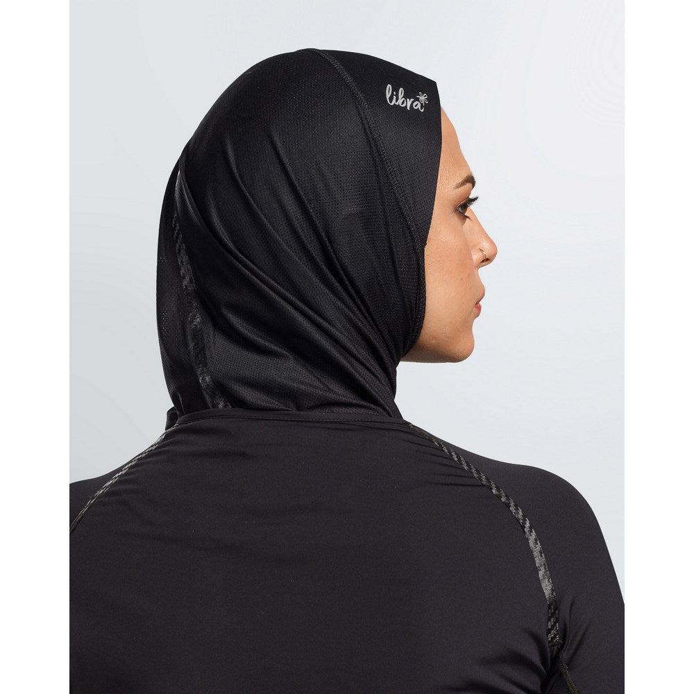 Black Hijab Light - Sporty Pro