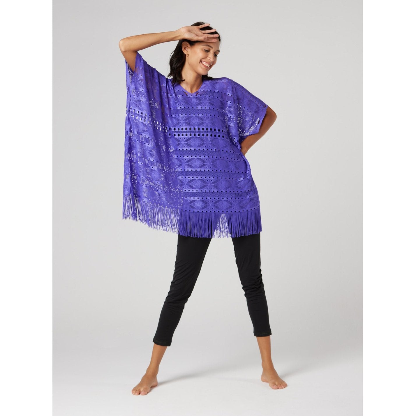 Nyon Purple Libra Logo Cover-Up - Sporty Pro