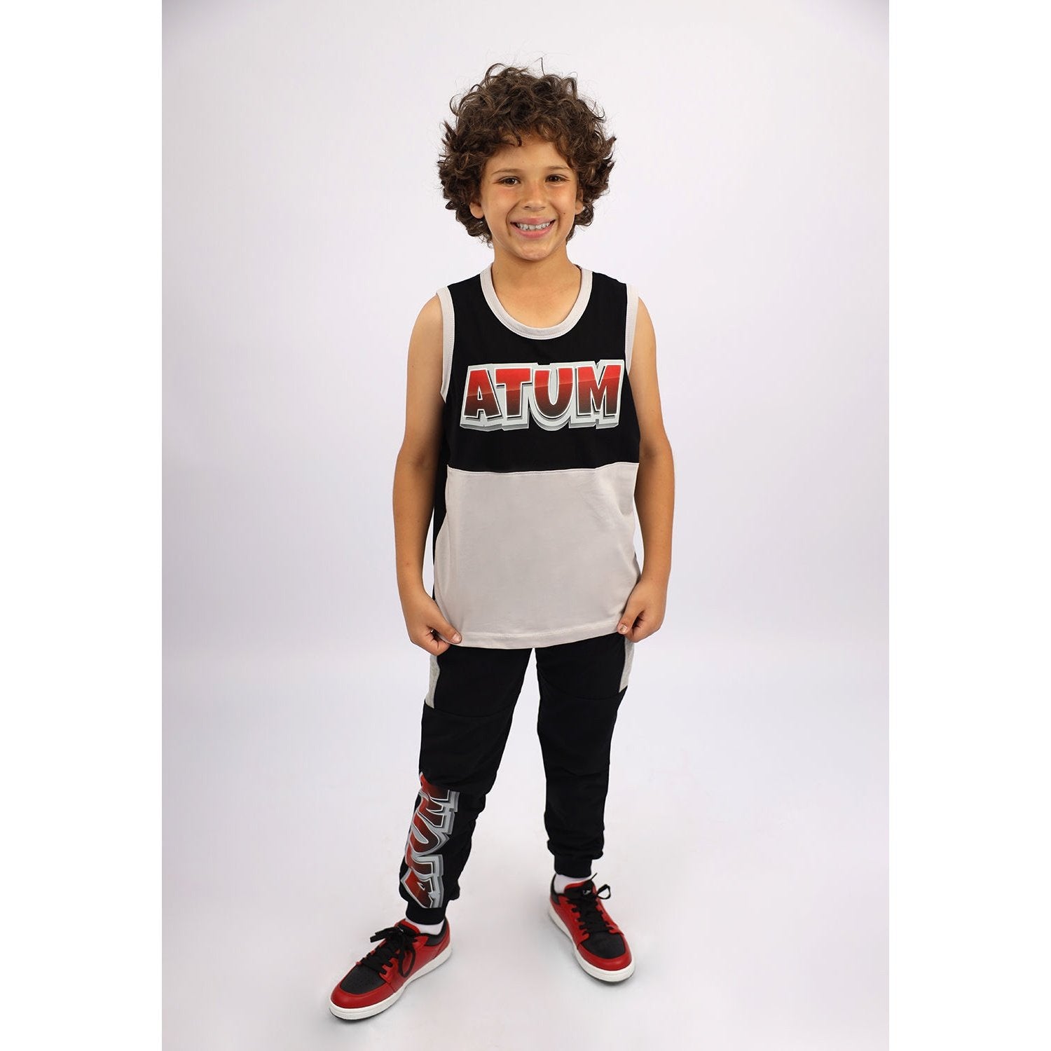 Atum Boy's WOW Graphic Sweatpants