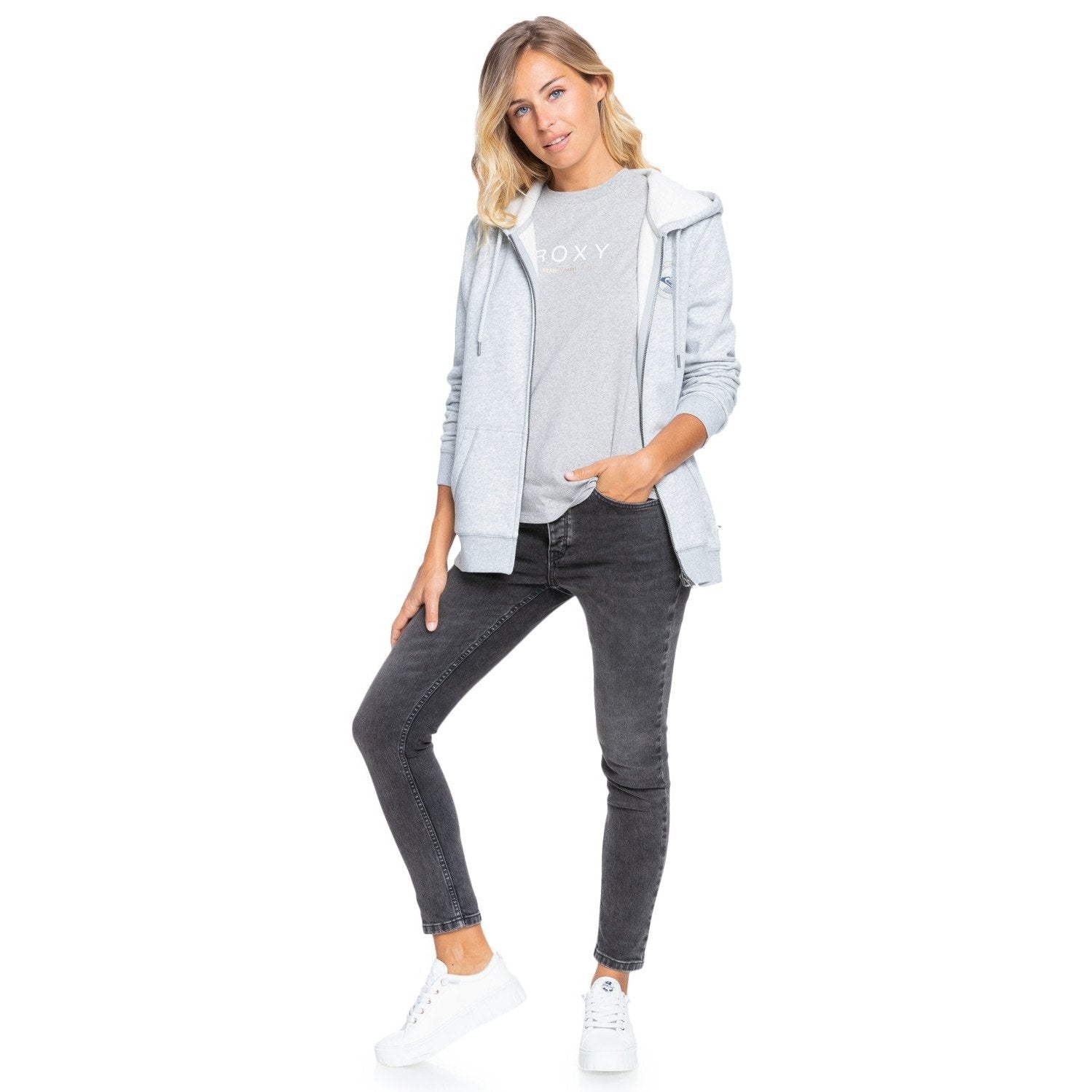 Roxy Day Breaks - Zip-Up Hoodie for Women - Sporty Pro