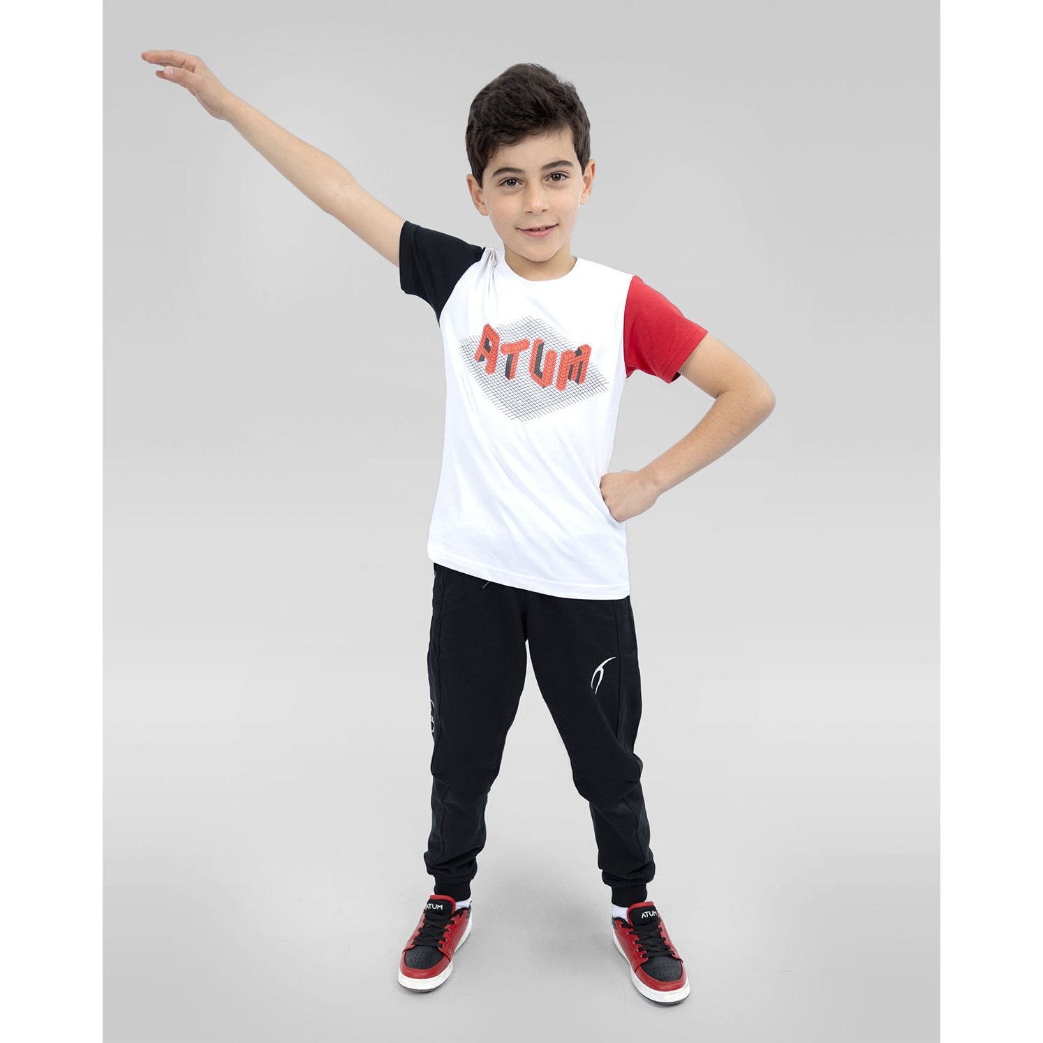 Atum Boy's Graphic Logo Tee - Sporty Pro