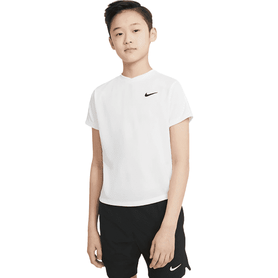 NikeCourt Dri-FIT Victory Big Kids' (Boys') Short-Sleeve Tennis Top - Sporty Pro